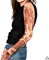 3 Piece Ultra Realistic Red Dragon Temporary Sleeve Tattoos - Applies with just water